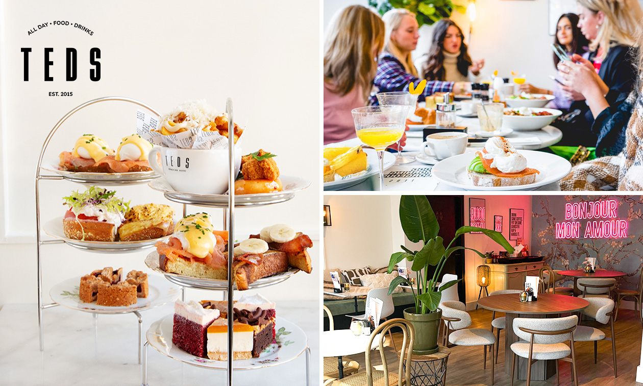 High tea (1,5 uur), shared brunch of ontbijt bij Teds Breda Botanique