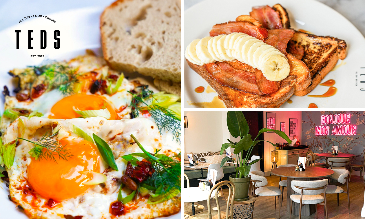 Brunch- lunchgerecht naar keuze bij Teds Breda Botanique