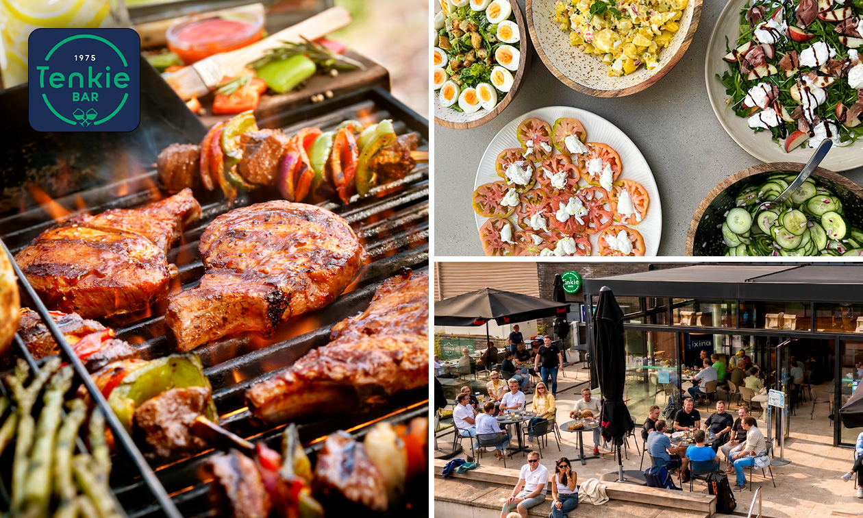 All-You-Can-Eat luxe BBQ incl. dessert bij Tenkie Bar
