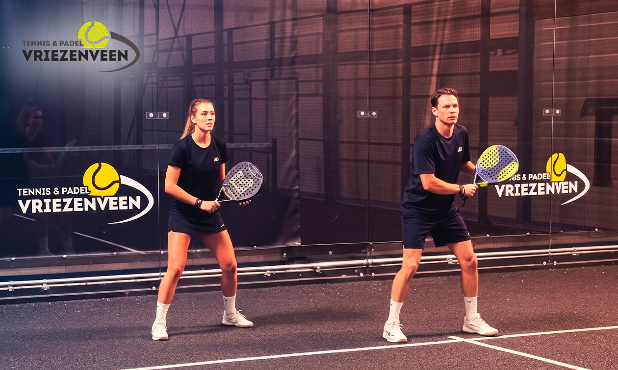 Padelbaan huren (1 of 1,5 uur)