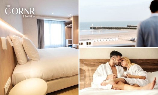 Nuit en chambre deluxe pour 2 + petit-déjeuner + café/eau/thé + check-out tardif