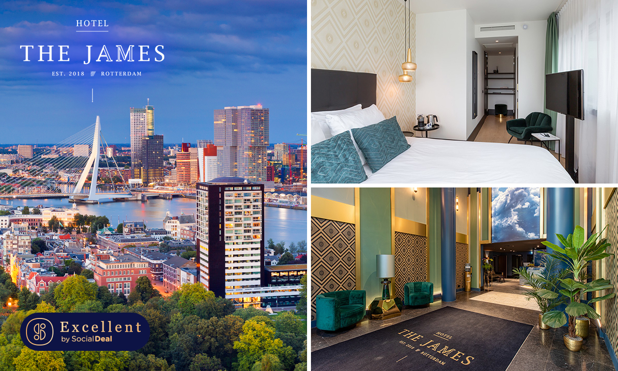 Übernachtung für 2 + Gutschein im Herzen von Rotterdam