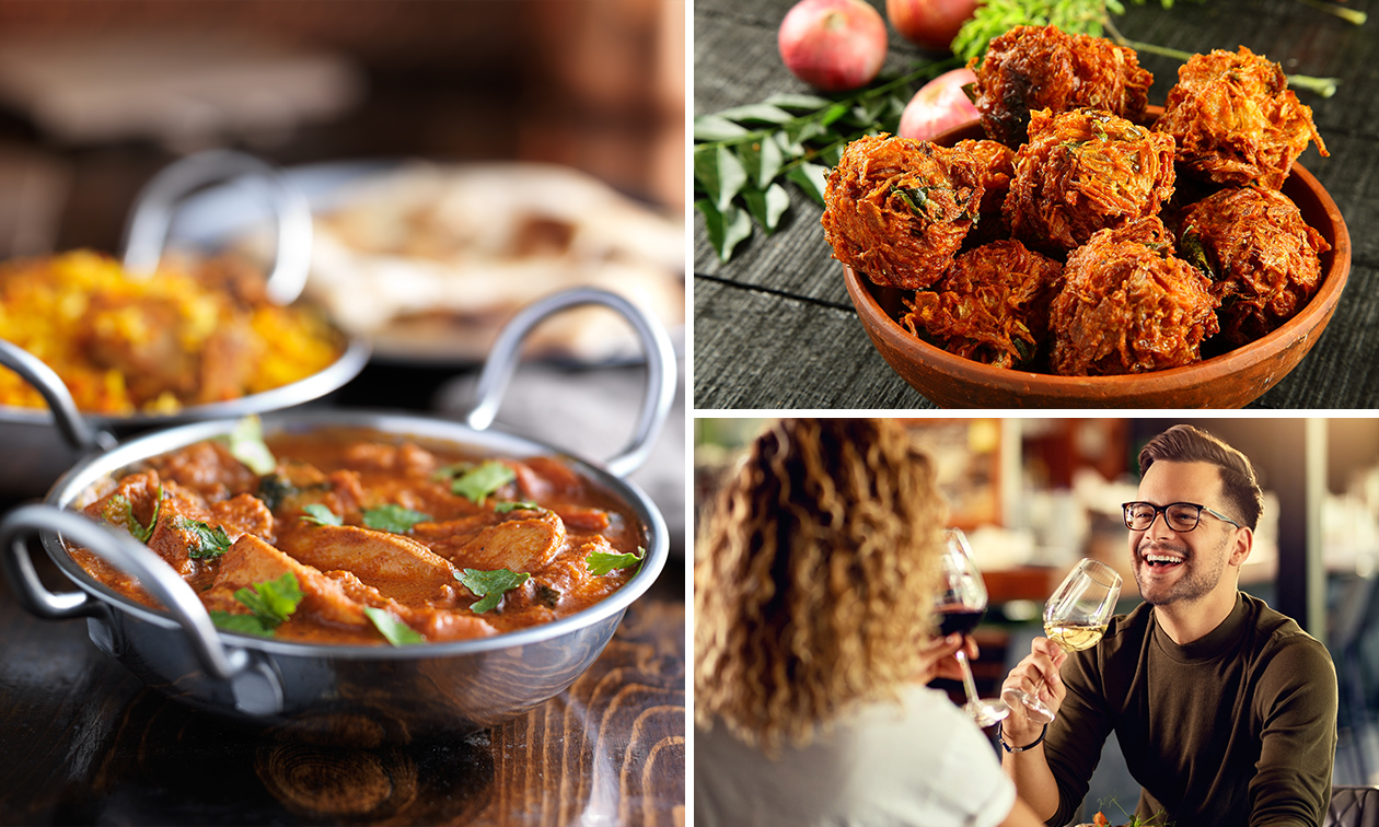 Indiaas 2- of 3-gangen keuzediner of -lunch