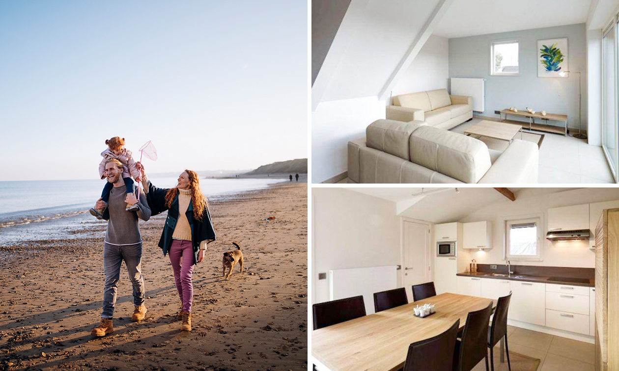 Ferienvilla an der belgischen Küste