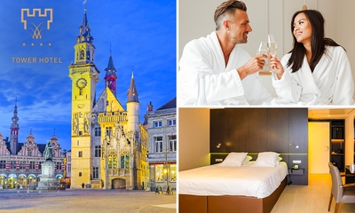 Übernachtung für 2 + Frühstück + Late Check-out + Getränk im Herzen von Aalst