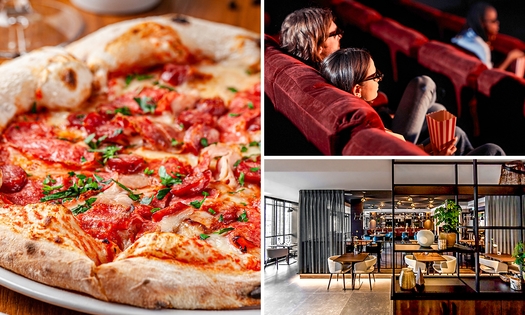 Hoofdgerecht of 2- of 3-gangendiner à la carte + evt. filmticket bij Trattoria Culaccino