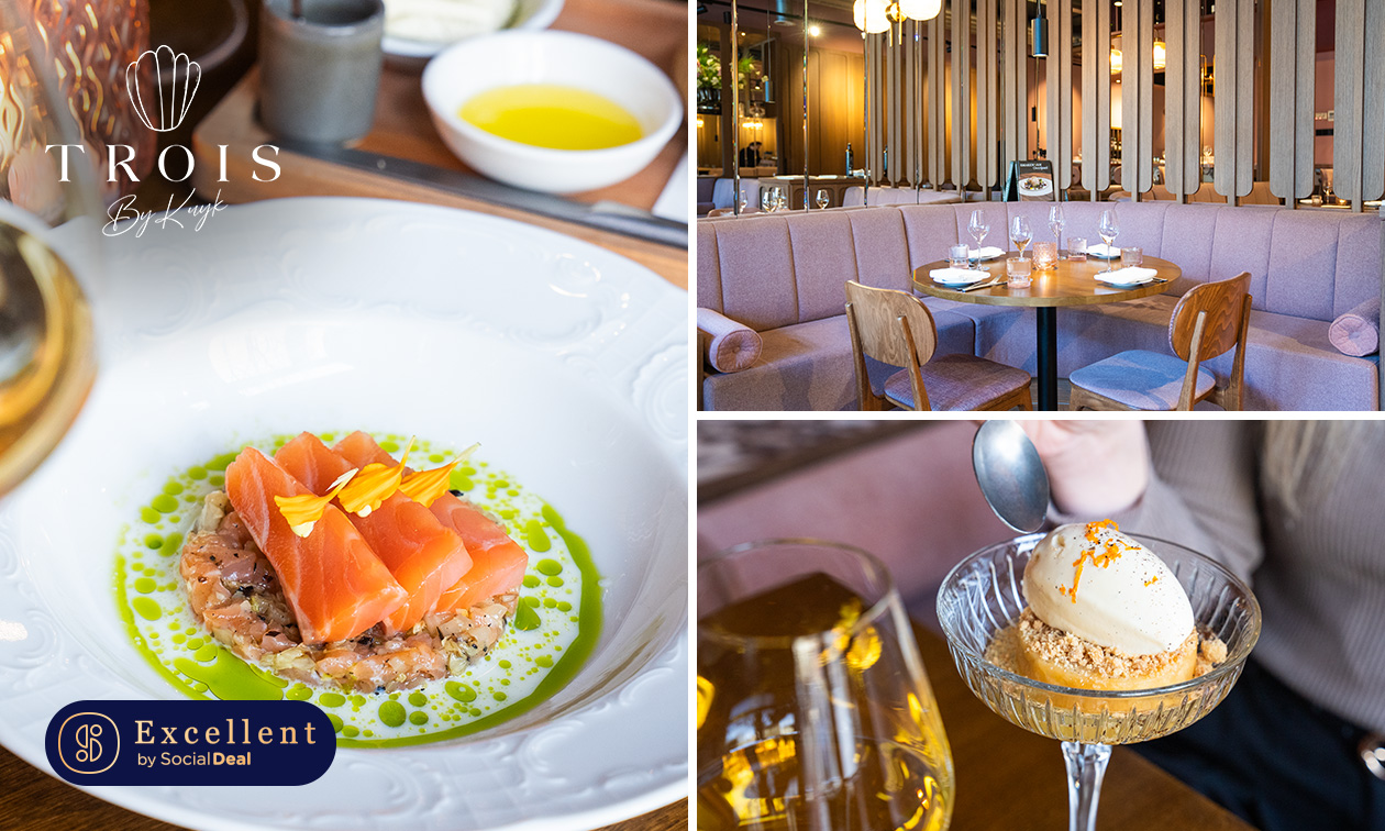 Culinair 4- of 5-gangendiner van de chef bij Trois Deventer