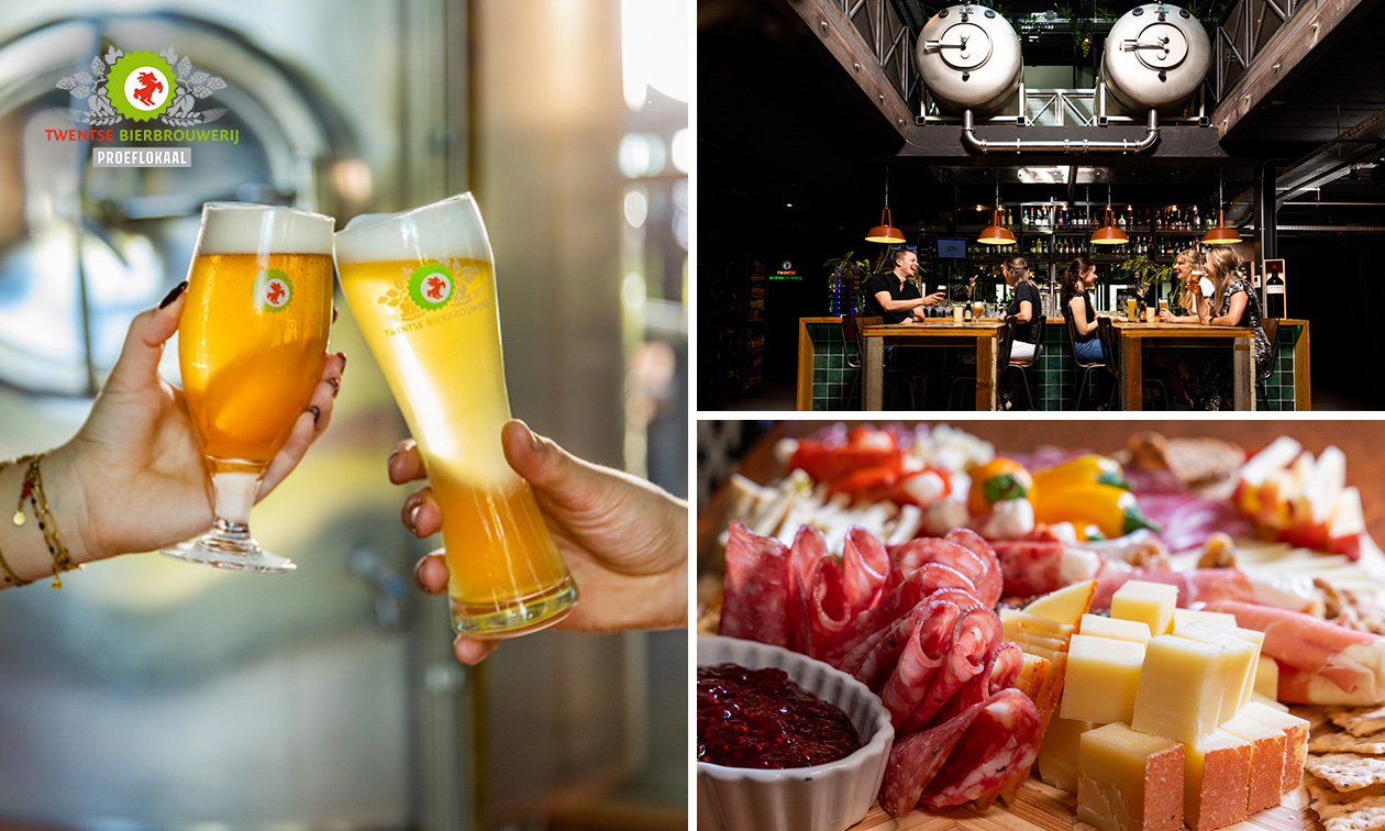 Bierproeverij incl. bierbostelbrood + borrelplank