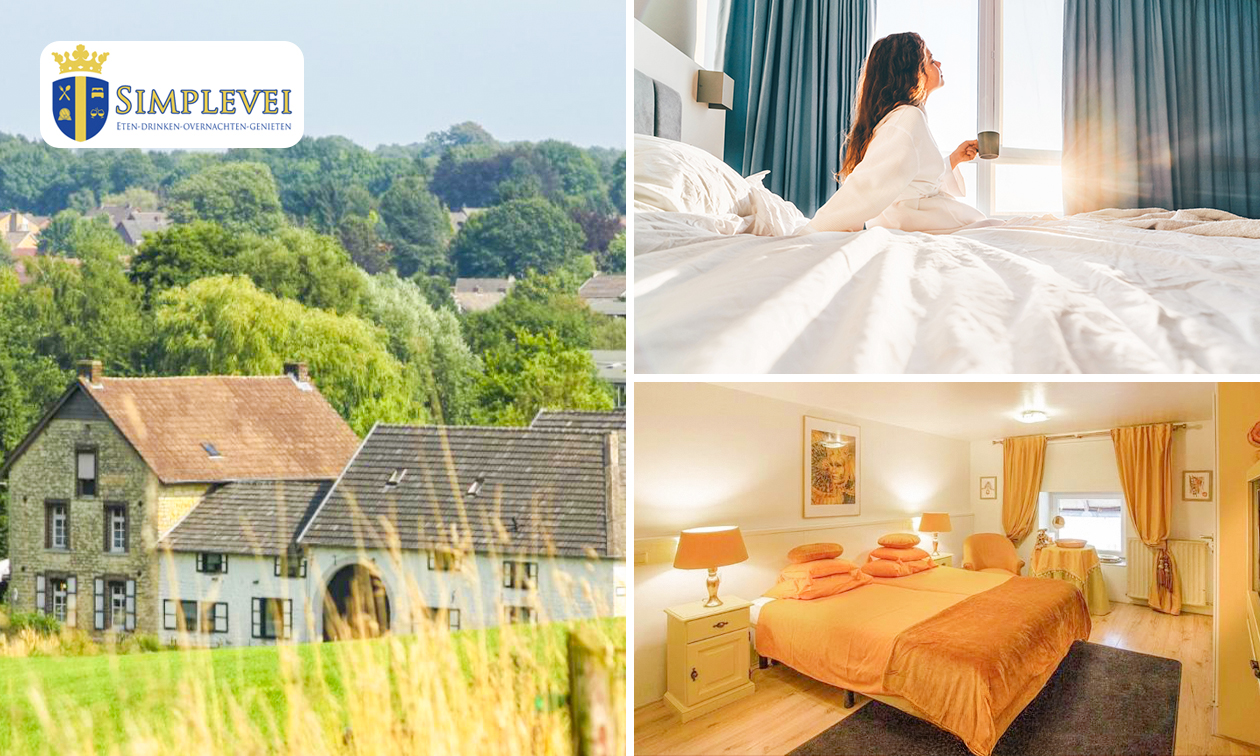Übernachtung + Frühstück für 2 im Simplevei in Südlimburg