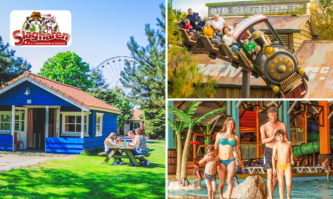 2, 3 oder 4 Übernachtungen für 2-6 Pers. + Eintritt Slagharen und Wasserpark Aqua Mexicana