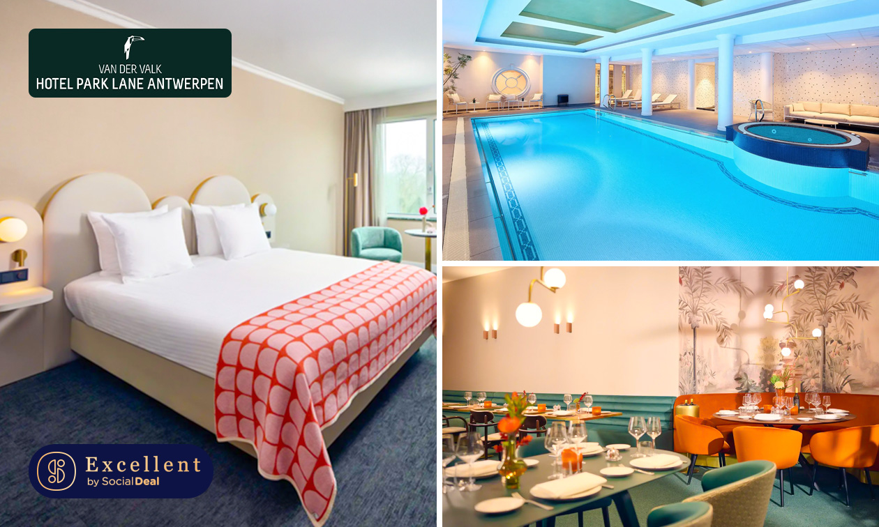 Übernachtung für 2 + Frühstück + Late Check-out + Wellness im Herzen von Antwerpen