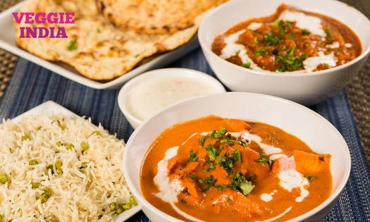 Indiase rijsttafel naar keuze bij Veggie India