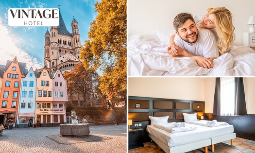 Übernachtung für 2 + Frühstück in Köln West