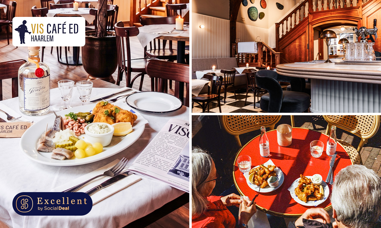 Lunchplateau of 3-gangen shared lunch van de chef in hartje Haarlem