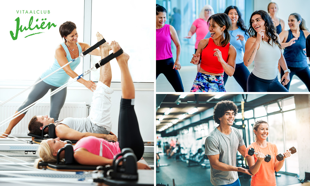 4 lessen Zumba, small group personal training of reformer pilates