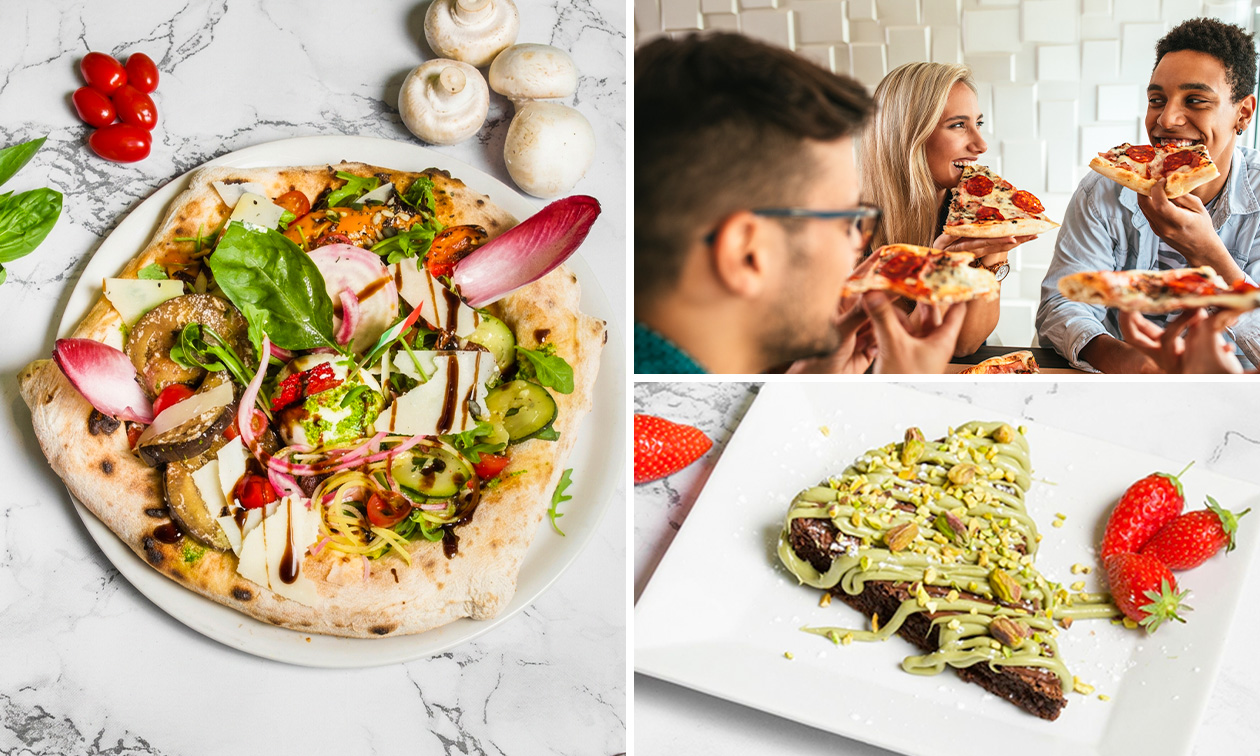 Menu italien en 2 services au choix + boisson chaude près de Lille