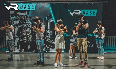 Virtual-Reality-Erlebnis bei VR Base
