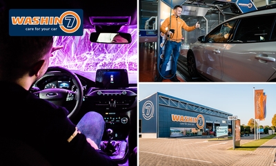 Complete carwash + evt. interieurreiniging bij Washin7