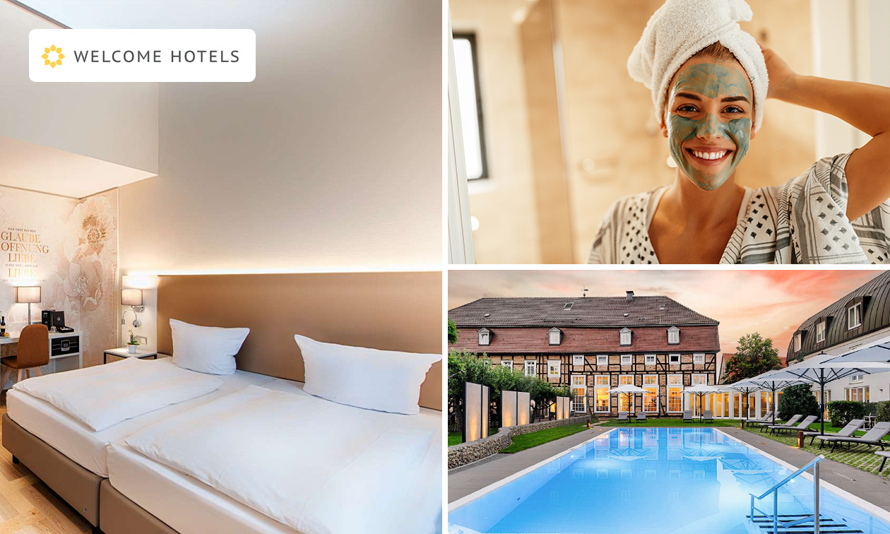 Übernachtungen für 2 + Frühstück + Hauptgericht + Wellness und mehr in Bad Arolsen
