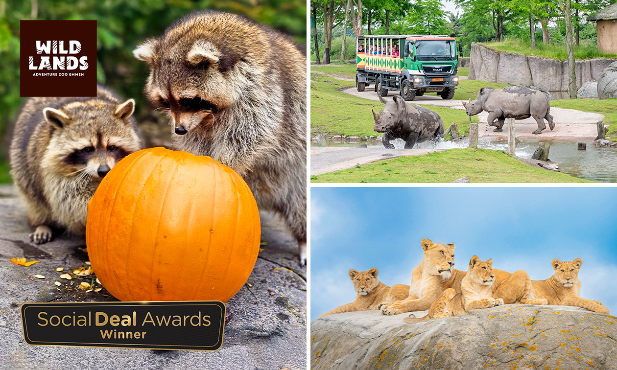 Tageseintritt für WILDLANDS Adventure Zoo Emmen