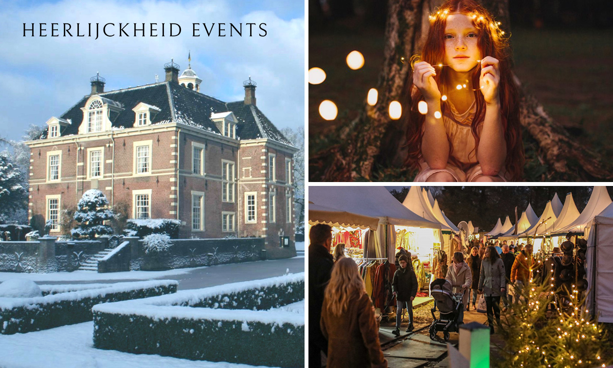 Entree Winter Heerlijckheid kasteel Warmelo