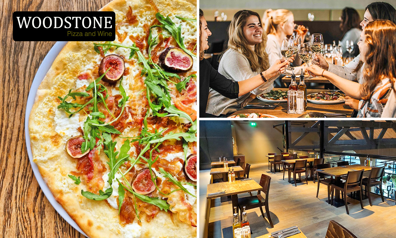 2-gangen keuzelunch bij WOODSTONE Pizza and Wine in Alphen aan den Rijn 2-gangen keuzelunch bij WOODSTONE Pizza and Wine in Alphen aan den Rijn