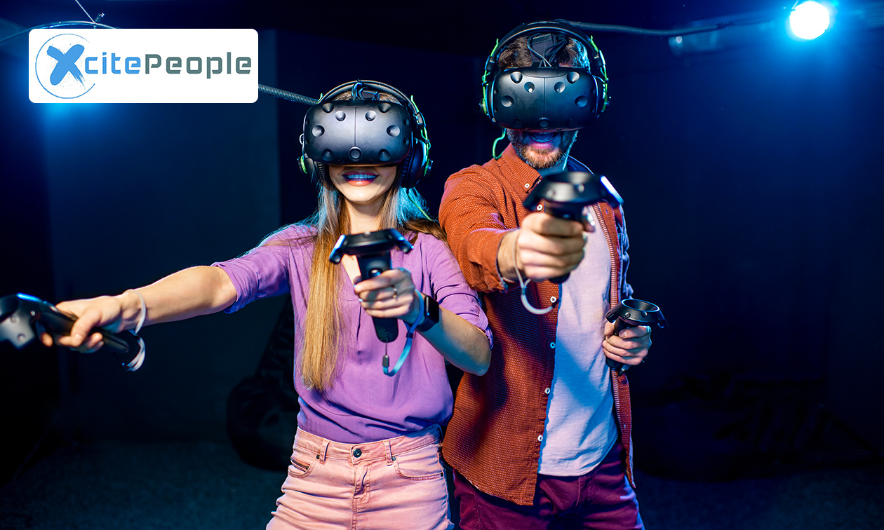 VR Escape Room + Eis + 1 Softgetränk (2 bis 4 Personen)