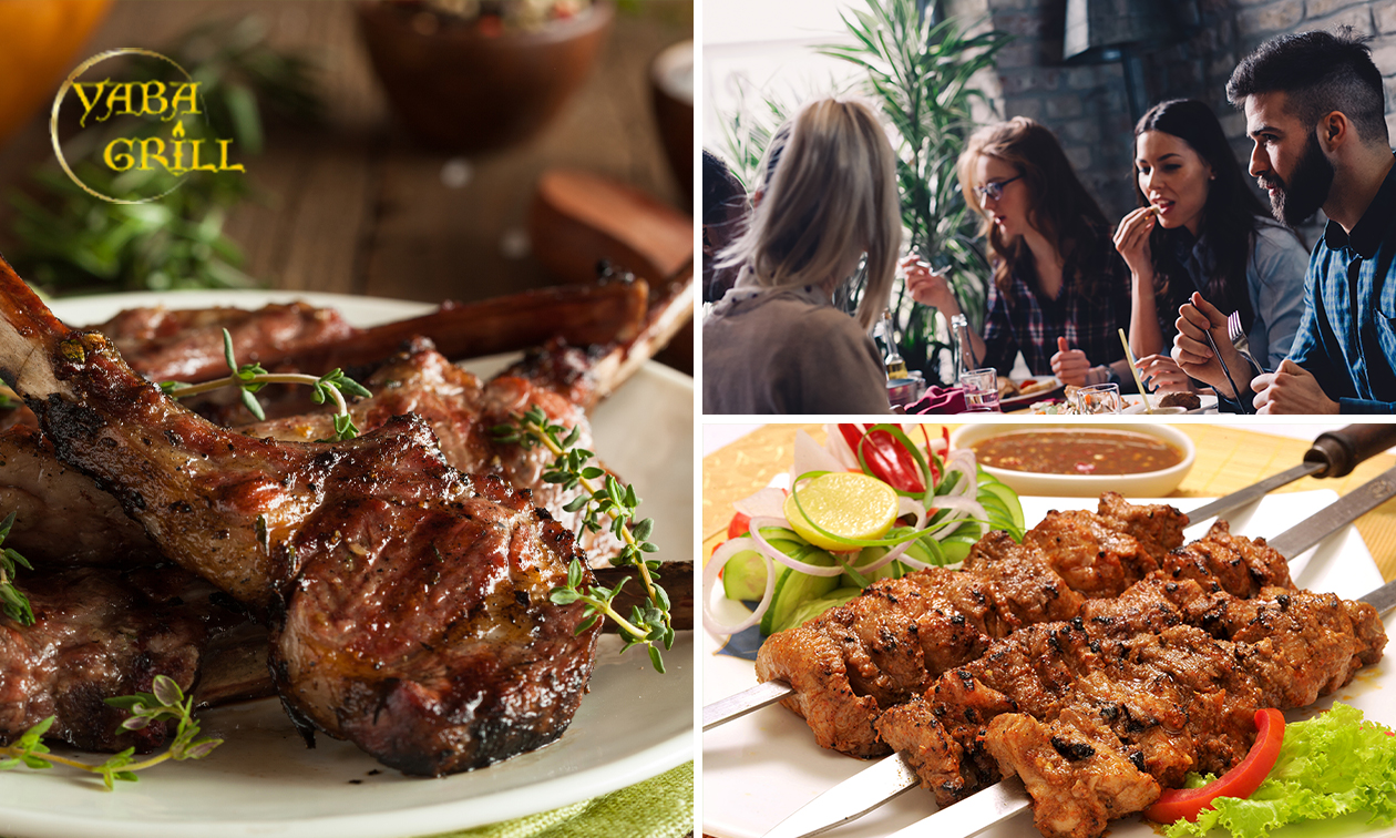 Afhalen of dine-in: schotel naar keuze + drankje bij Yaba Grill