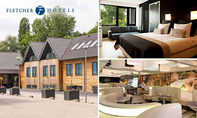 Übernachtung für 2 + opt. Frühstück und 3-Gänge-Menü bei Fletcher Hotels
