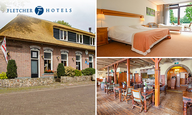 Übernachtung für 2 + opt. Frühstück und 3-Gänge-Menü bei Fletcher Hotels