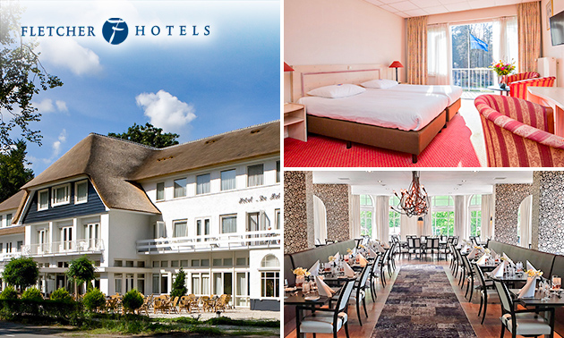 Übernachtung für 2 + opt. Frühstück und 3-Gänge-Menü bei Fletcher Hotels