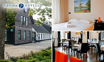 Übernachtung für 2 + opt. Frühstück und 3-Gänge-Menü bei Fletcher Hotels