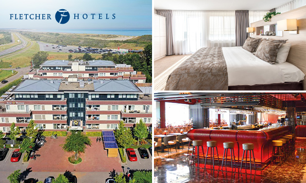Nuit pour 2 + évtl. petit-déjeuner et dîner en 3 services au Fletcher Hotels