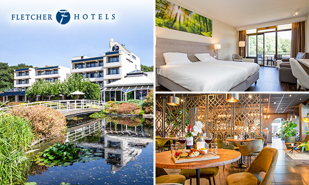 Übernachtung für 2 + opt. Frühstück und 3-Gänge-Menü bei Fletcher Hotels