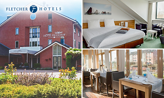 Übernachtung für 2 + opt. Frühstück und 3-Gänge-Menü bei Fletcher Hotels