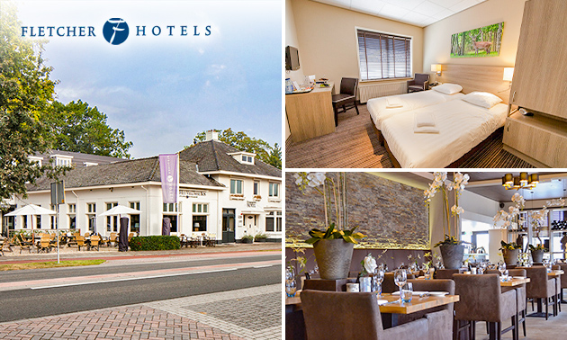 Übernachtung für 2 + opt. Frühstück und 3-Gänge-Menü bei Fletcher Hotels