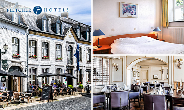 Übernachtung für 2 + opt. Frühstück und 3-Gänge-Menü bei Fletcher Hotels