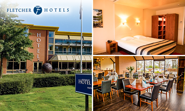 Übernachtung für 2 + opt. Frühstück und 3-Gänge-Menü bei Fletcher Hotels