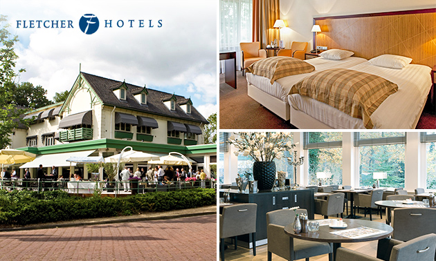 Übernachtung für 2 + opt. Frühstück und 3-Gänge-Menü bei Fletcher Hotels