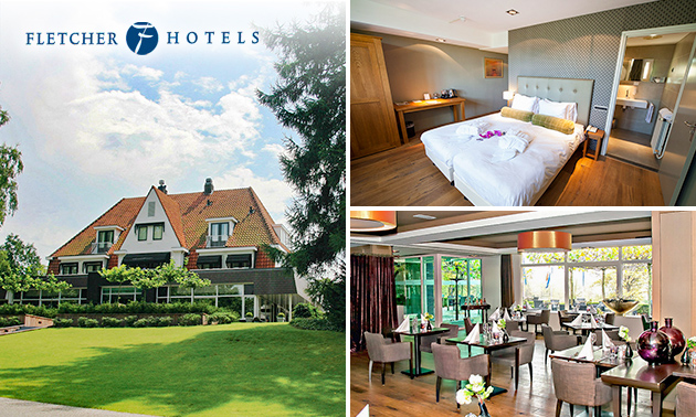 Übernachtung für 2 + opt. Frühstück und 3-Gänge-Menü bei Fletcher Hotels