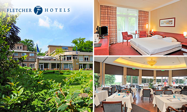 Übernachtung für 2 + opt. Frühstück und 3-Gänge-Menü bei Fletcher Hotels